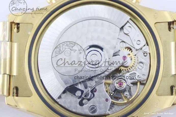 AAA Replica Watches 116595RBOW Black on A Diamonds 2406 Best YG 904L YG Dial Edition Bracelet Effortless TWF 1:1 Steel Daytona YG 0109